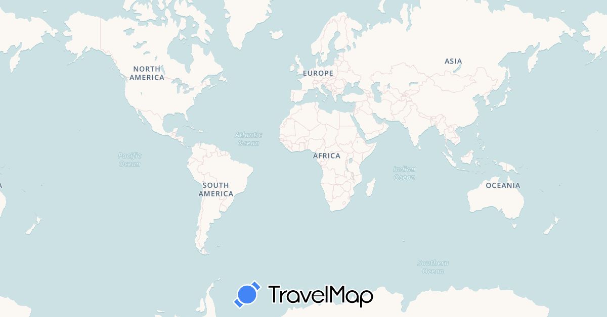 TravelMap itinerary: driving, bus, train, hiking, boat, song thaew in Albania, Bulgaria, China, Czech Republic, Germany, Denmark, Estonia, Finland, Georgia, Croatia, Italy, Laos, Lithuania, Latvia, Montenegro, Macedonia, Mongolia, Norway, Poland, Romania, Russia, Sweden, Slovenia, Slovakia, Thailand, Turkey, Vietnam (Asia, Europe)